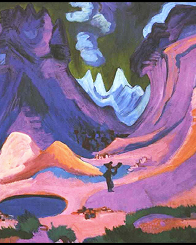 Ernst Ludwig Kirchner - The Amselfluh