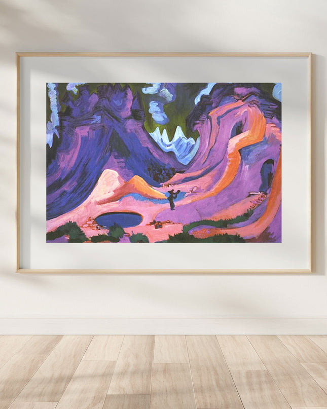 Ernst Ludwig Kirchner - The Amselfluh