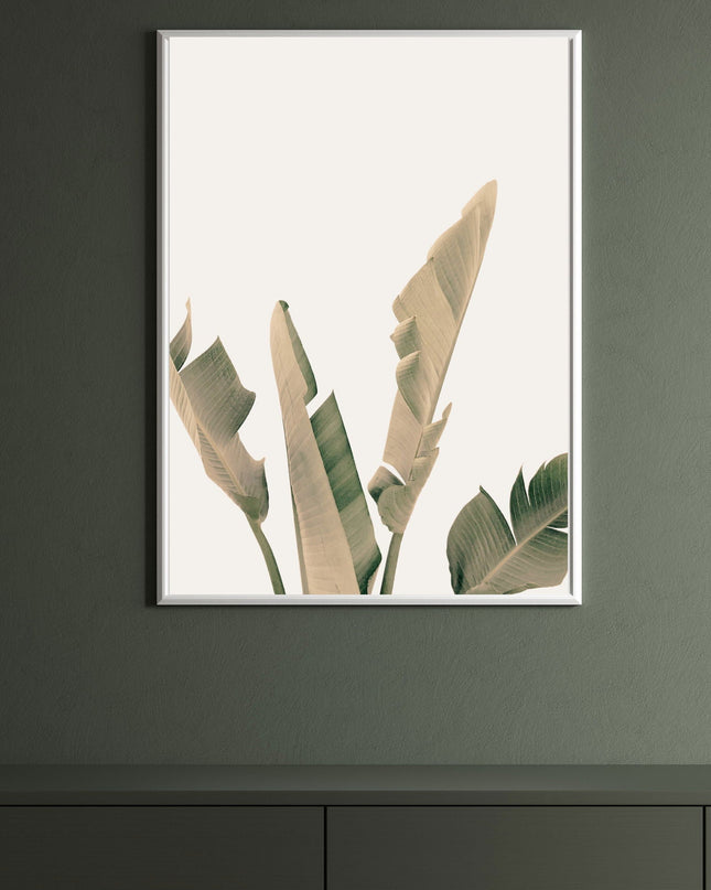 Etheral Leaves Poster