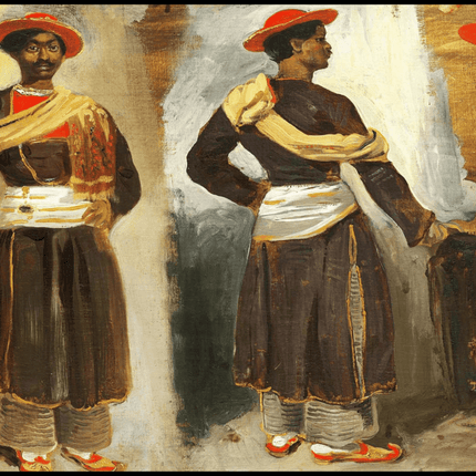 Eugène Delacroix - The Turkish Rider