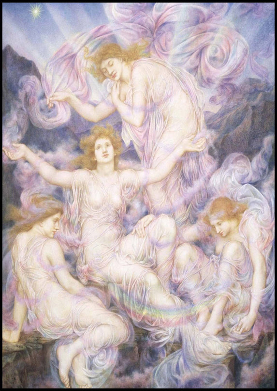 Evelyn De Morgan - Daughters of the Mist