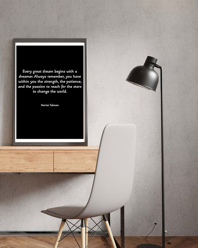 Every great dream begins with a dreamer...Poster