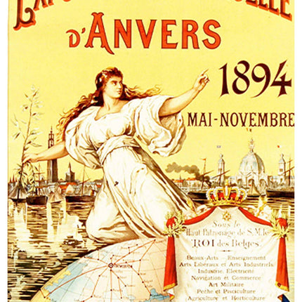 Exposition Universelle D'Anvers Poster