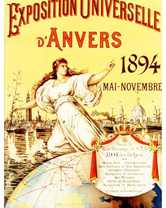 Exposition Universelle D'Anvers Poster