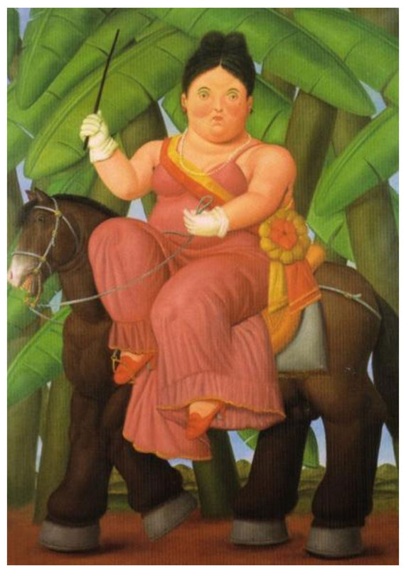 Fernando Botero - The President and First Lady