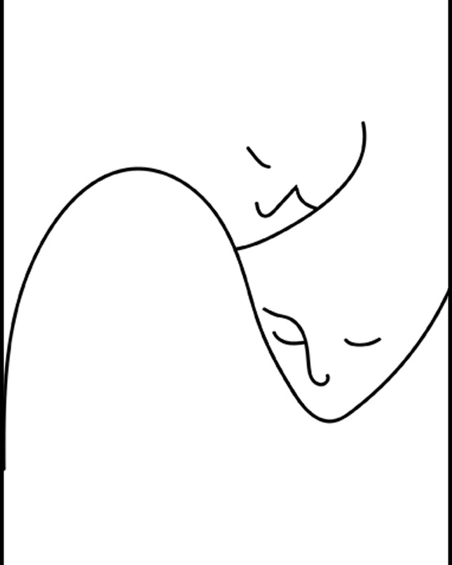 Fine Line Art Poster
