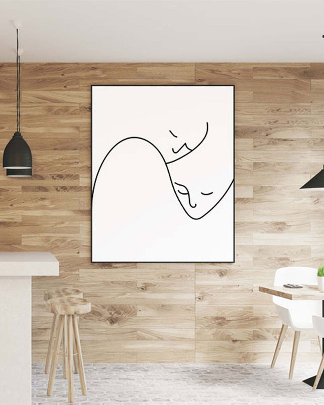 Fine Line Art Poster