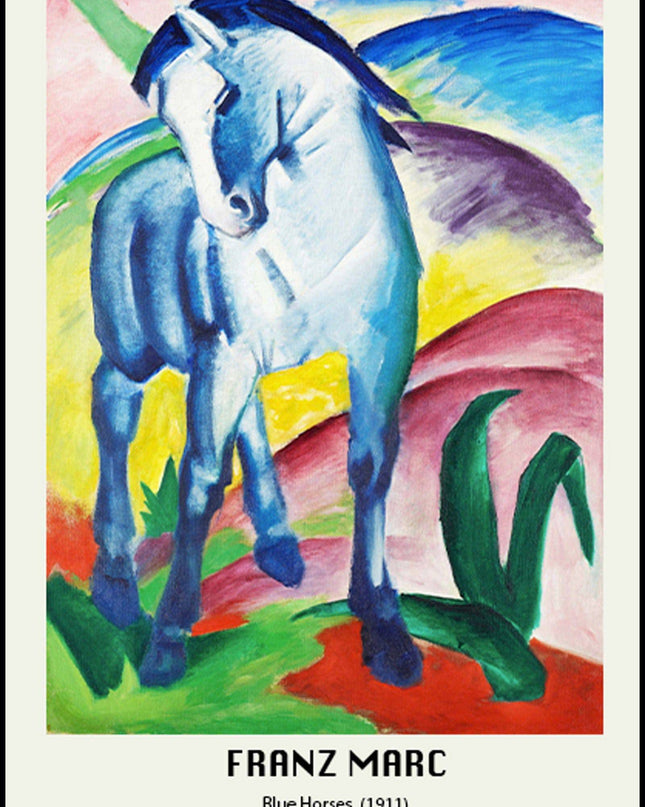 Franz Marc - Blue Horses Poster