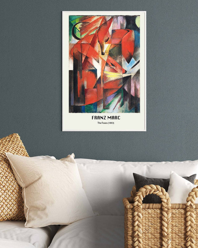 Franz Marc - The Foxes Poster