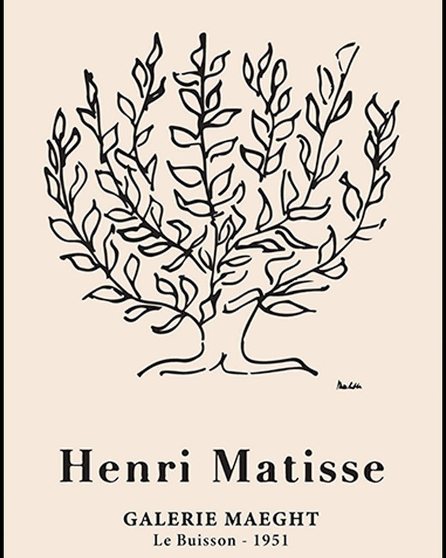 Gallerie Maeght Le Buisson 1951 Poster