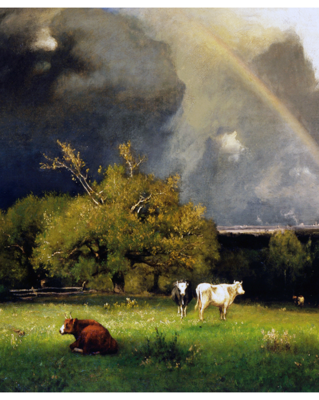 George Inness - The Rainbow