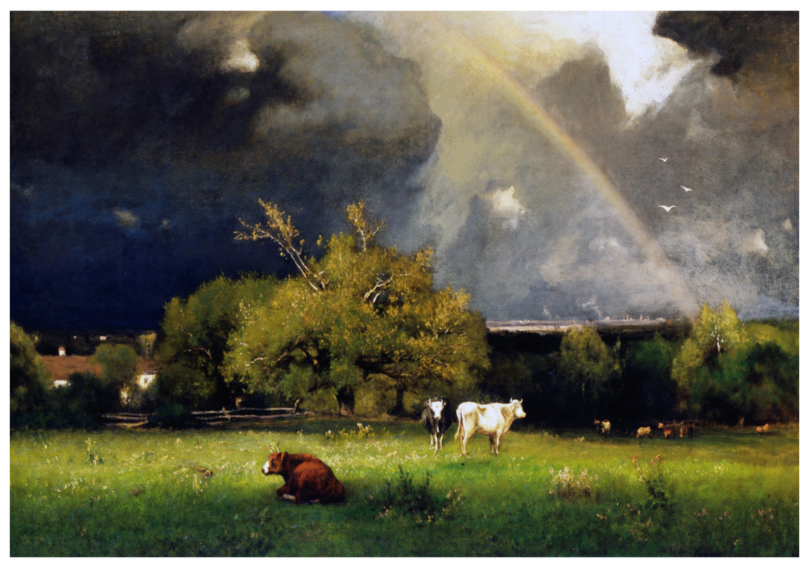 George Inness - The Rainbow