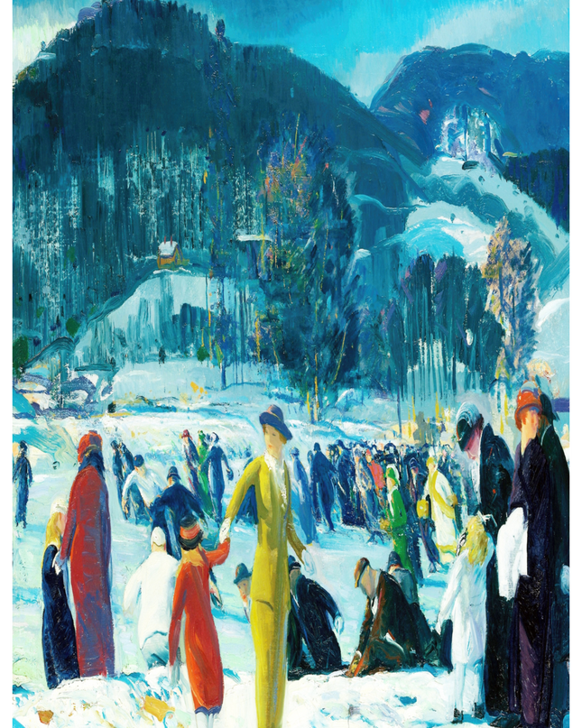 George Wesley Bellows - Love of Winter