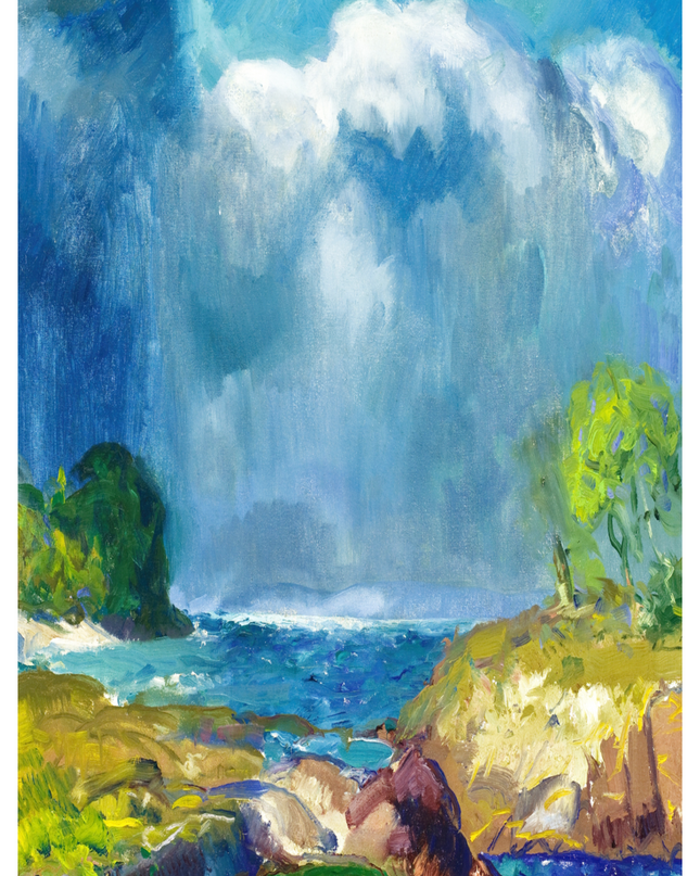 George Wesley Bellows - The Coming Storm
