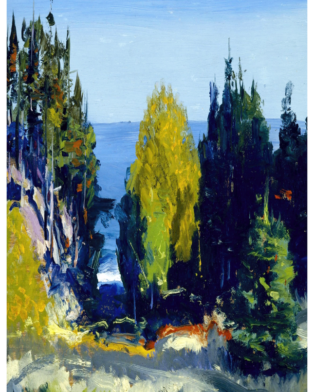 George Wesley Bellows - The Grove 'Monhegan'