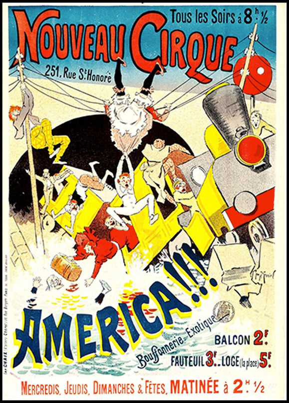 Georges Meunier - Nouveau Cirque Poster