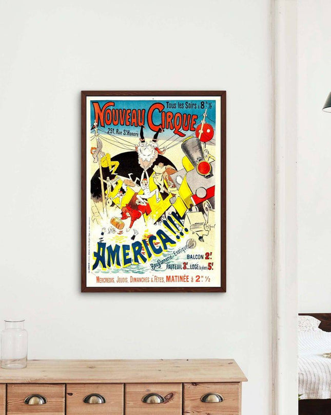 Georges Meunier - Nouveau Cirque Poster