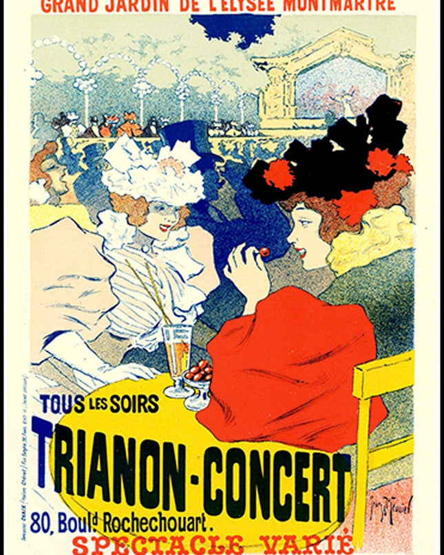 Georges Meunier - Trianon-Concert Poster