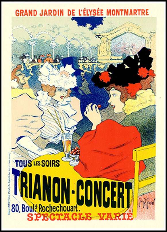Georges Meunier - Trianon-Concert Poster