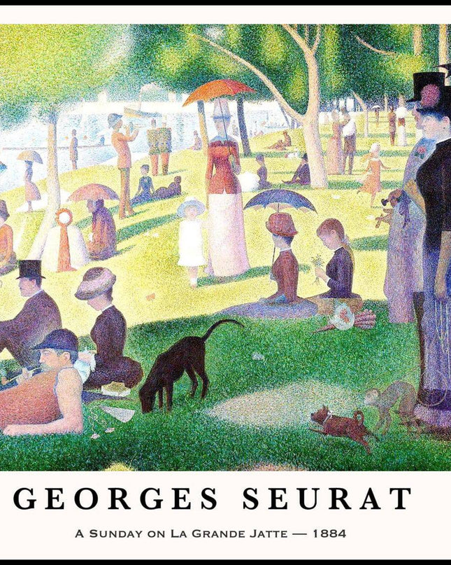 Georges Seurat - A Sunday on La Grande Jatte Poster
