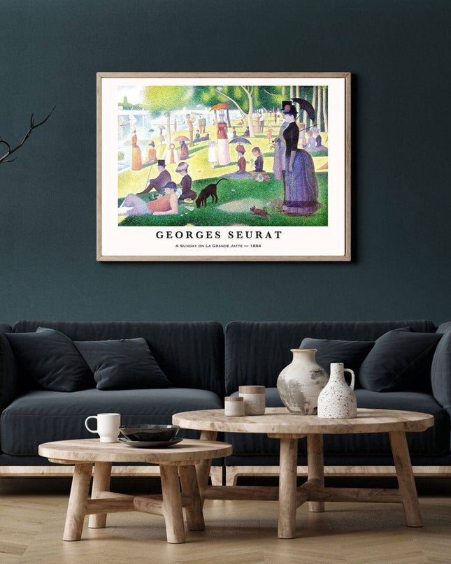 Georges Seurat - A Sunday on La Grande Jatte Poster