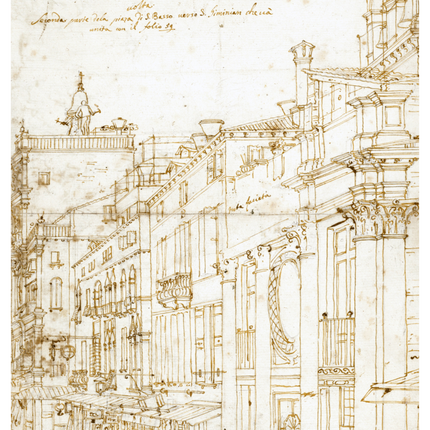 Giovanni Antonio Canal - The Campo S. Basso