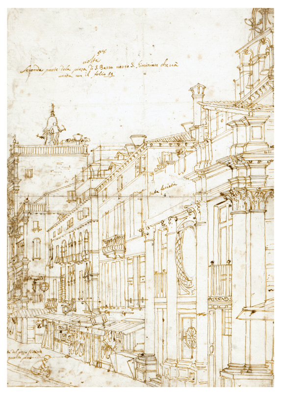 Giovanni Antonio Canal - The Campo S. Basso