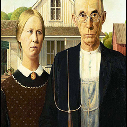 Grant Wood - American Gothic