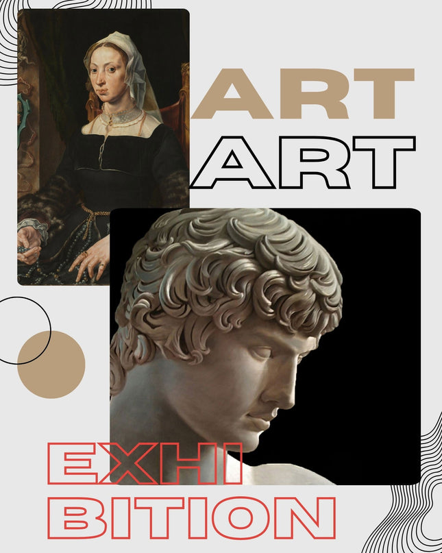 Greek Art Exhibition Poster