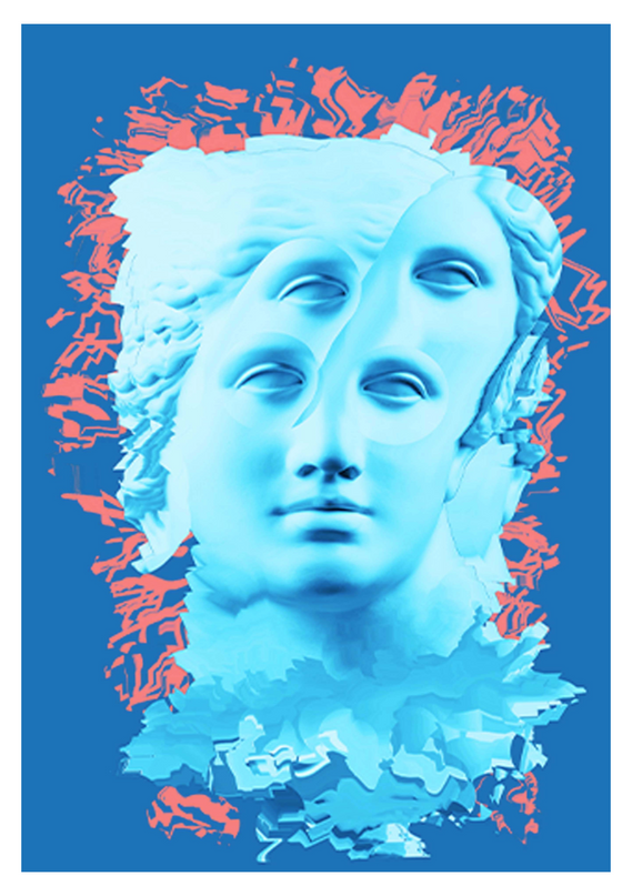 Greek Statue Poster