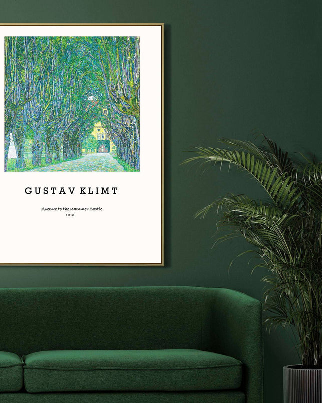 Gustav Klimt - Avenue to the Kammer Castle Poster