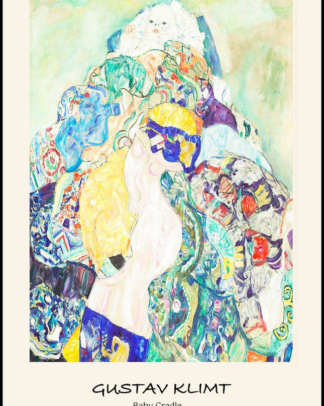 Gustav Klimt - Baby Cradle Poster