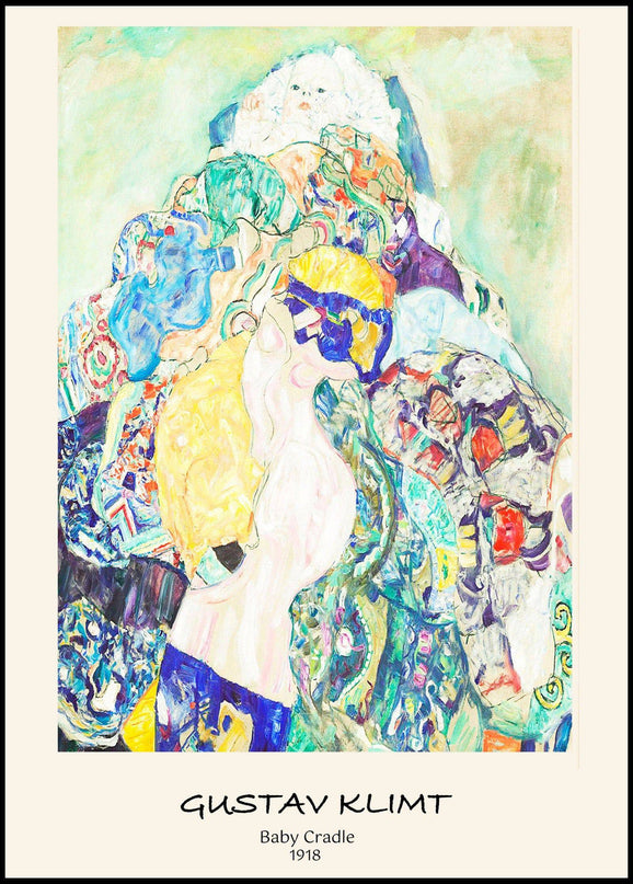 Gustav Klimt - Baby Cradle Poster