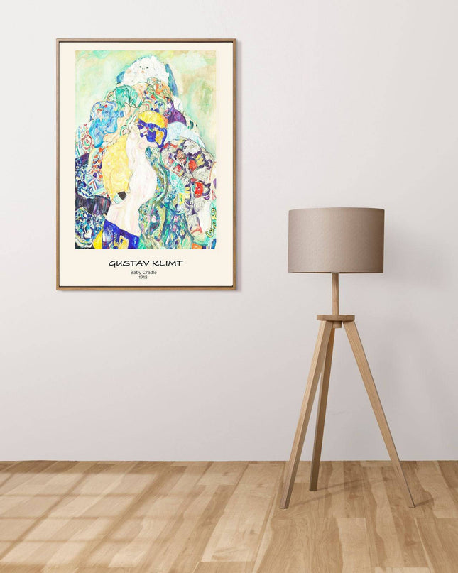 Gustav Klimt - Baby Cradle Poster