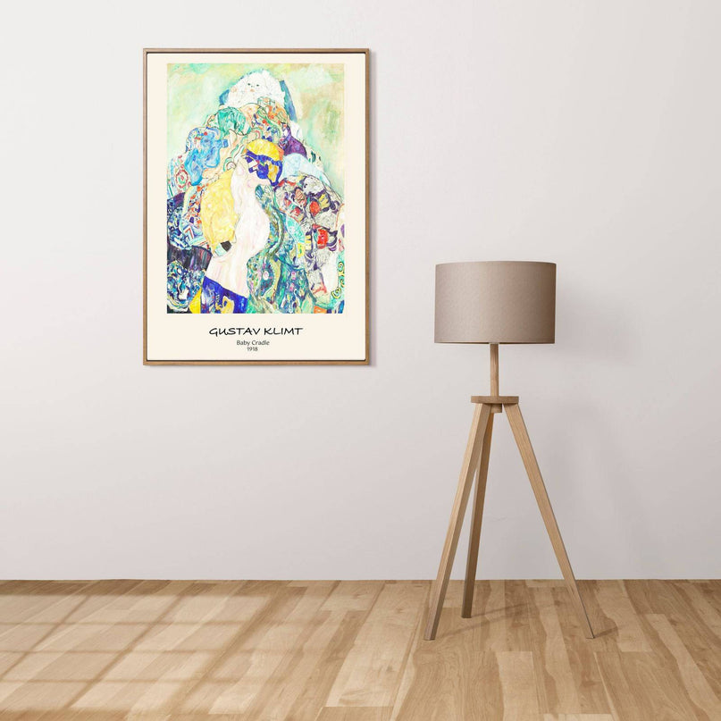 Gustav Klimt - Baby Cradle Poster