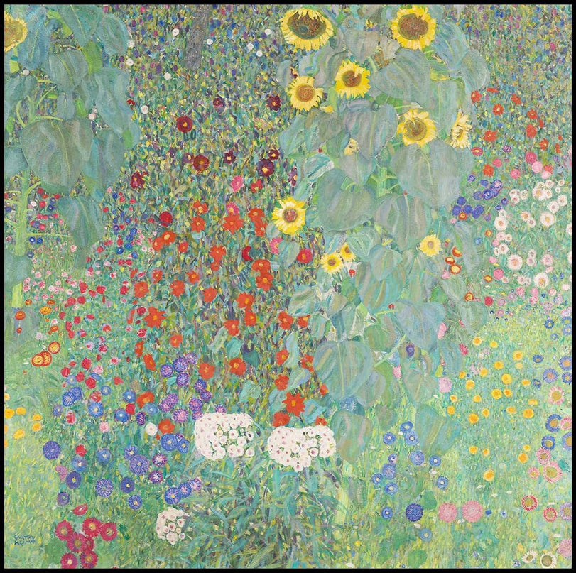 Gustav Klimt - Farm Garden with Sunflowers