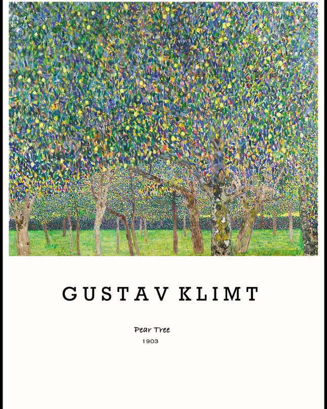 Gustav Klimt - Pear Tree Poster