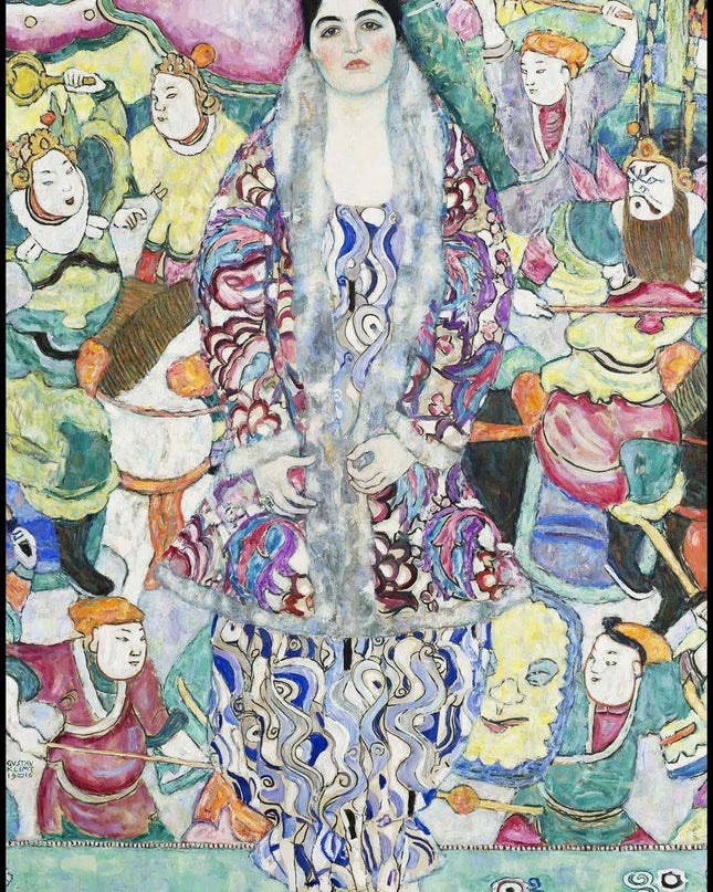 Gustav Klimt - Portrait of Friederike Maria Beer