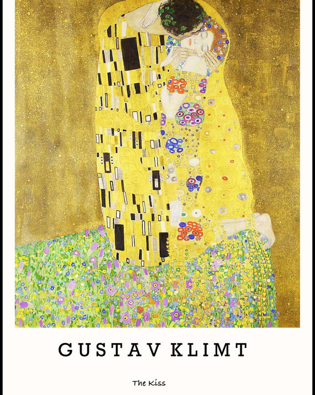 Gustav Klimt - The Kiss Poster