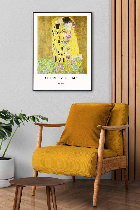 Gustav Klimt - The Kiss Poster