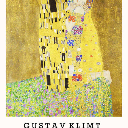 Gustav Klimt - The Kiss Poster