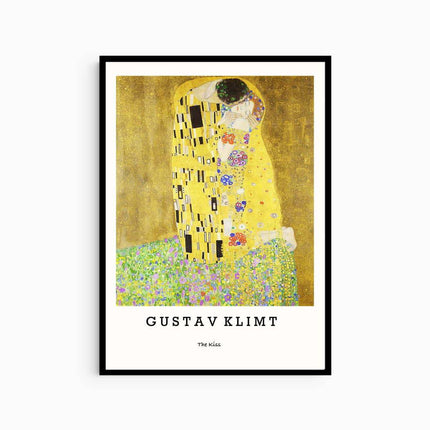 Gustav Klimt - The Kiss Poster