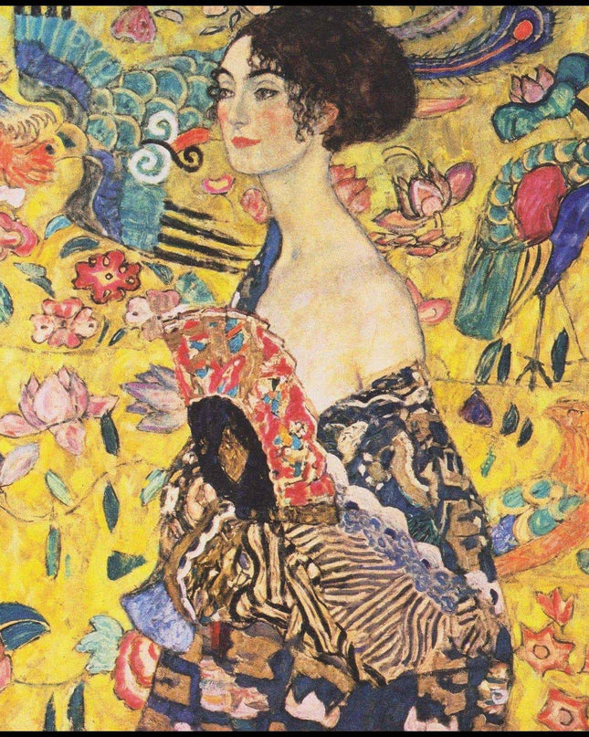 Gustav Klimt - Woman with Fan