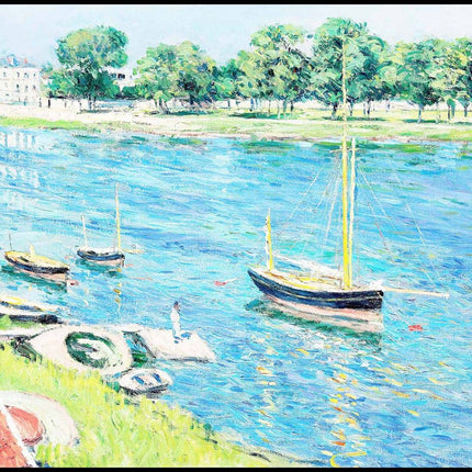 Gustave Caillebotte - La Seine à Argenteuil