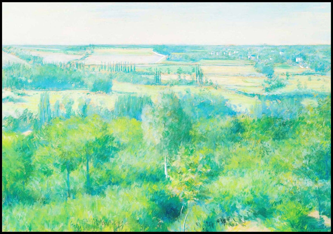 Gustave Caillebotte - La Vallée de l’Yerres