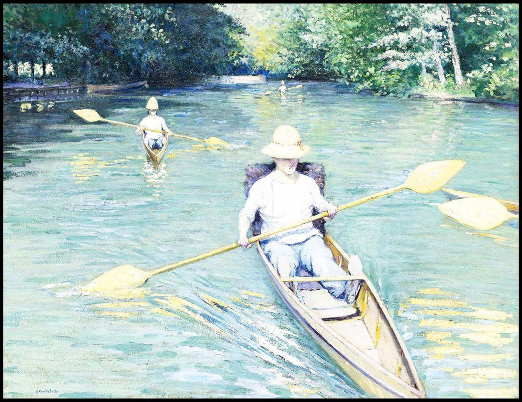 Gustave Caillebotte - Skiffs on the Yerres