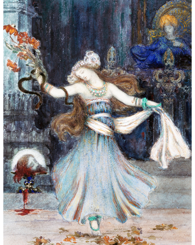 Gustave Moreau - Salomé Dancing Before the Head of St. John the Baptist