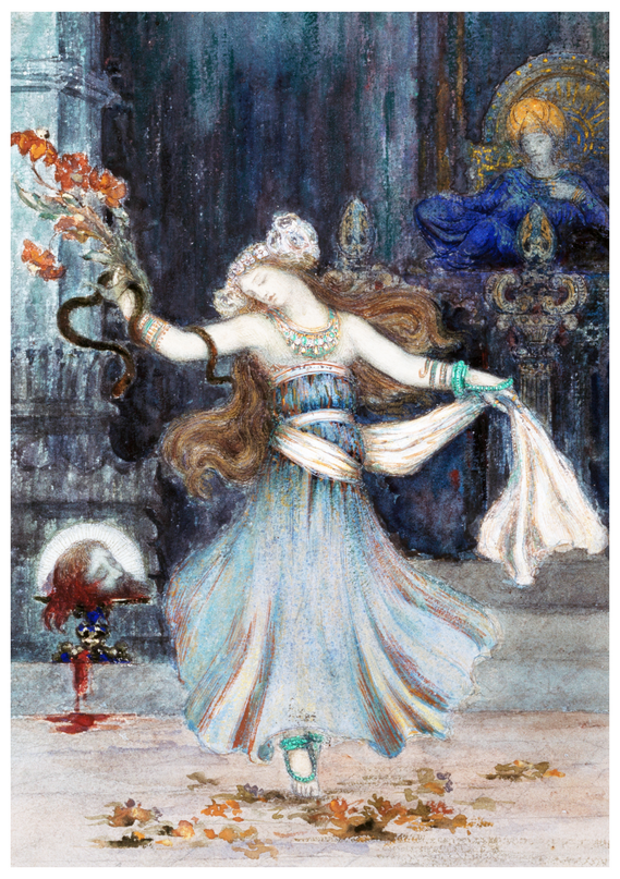 Gustave Moreau - Salomé Dancing Before the Head of St. John the Baptist