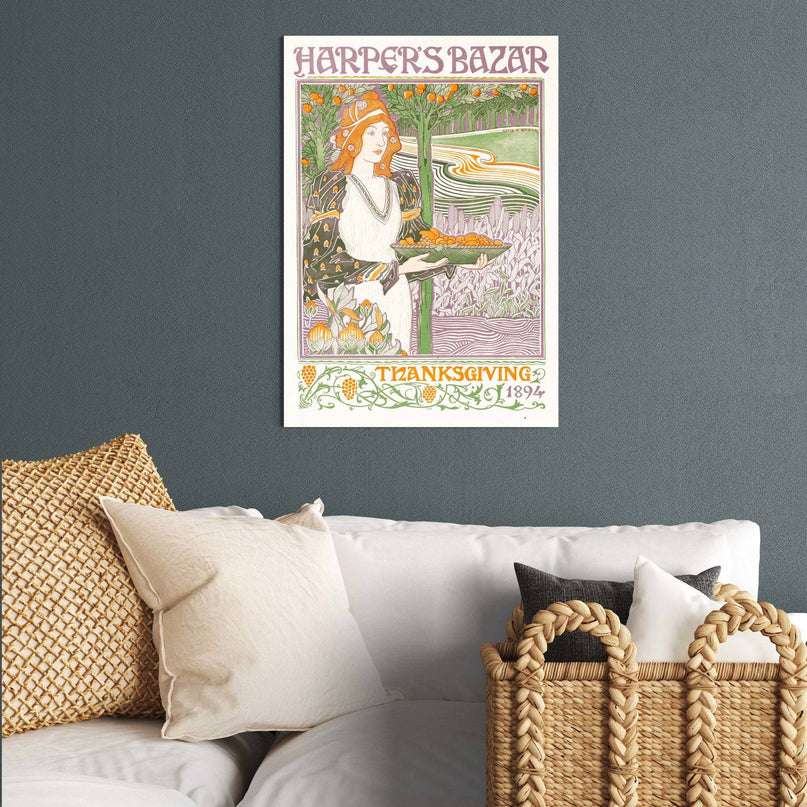 Harper's Bazar - Thanksgiving Poster