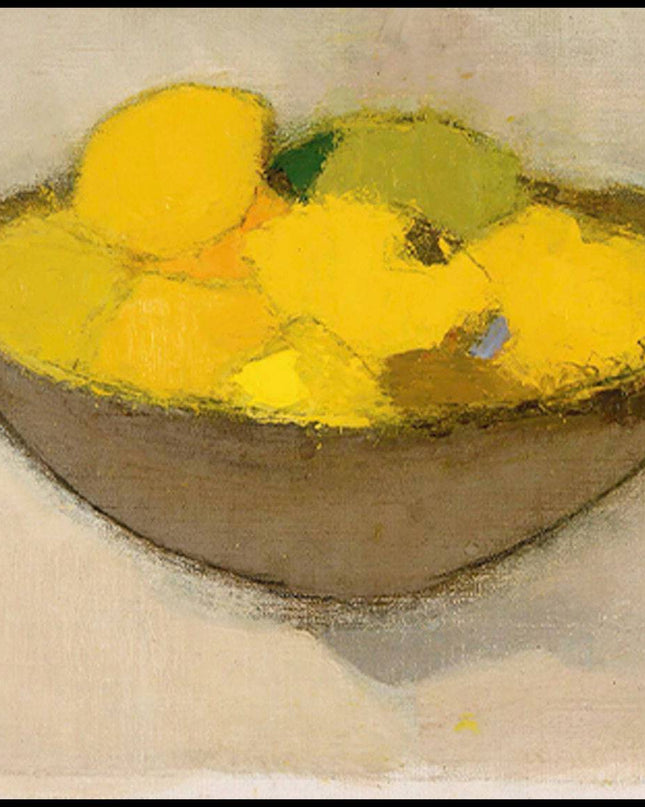 Helene Schjerfbeck - Lemons in a Bowl
